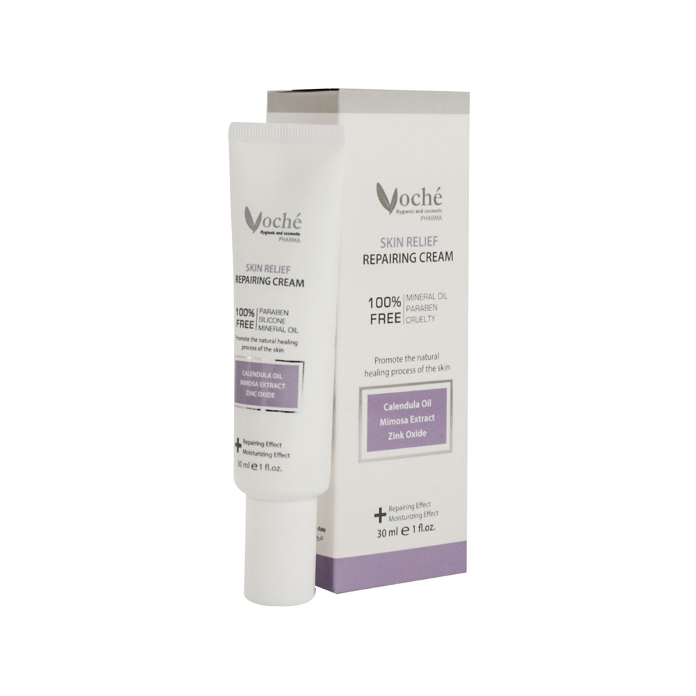 کرم-ترمیم-کننده-پوست-وچه کرم ترمیم کننده پوست مناسب انواع پوست وچه voche - تصویر 1