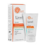 کرم ضد آفتاب بژطبیعی پوست چرب سانسل SPF50 لایسل liesel