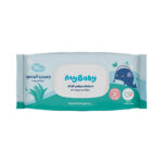 دستمال مرطوب کودک با عصاره آلوئه ورا مای بی بی mybaby