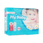 پوشک کامل کودک سایز 4 تعداد 34 عددی مای بی بی mybaby