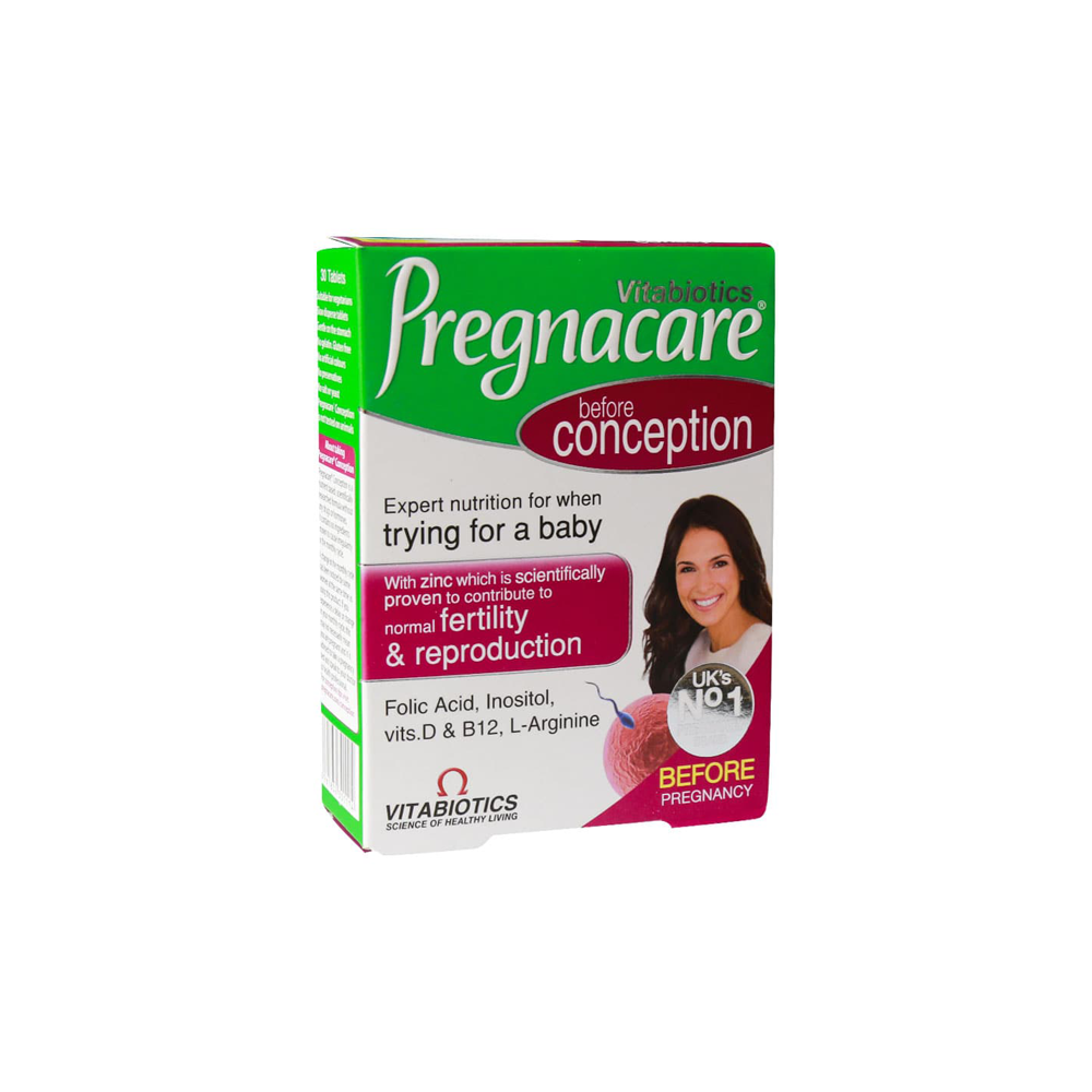 پرگناکر-کانسپشن-ویتابیوتیکس قرص پرگناکر کانسپشن ویتابیوتیکس vitabiotics - تصویر 1