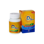 قرص ویتامین د3 فورت 2000 واحد هولیستیکا holistica